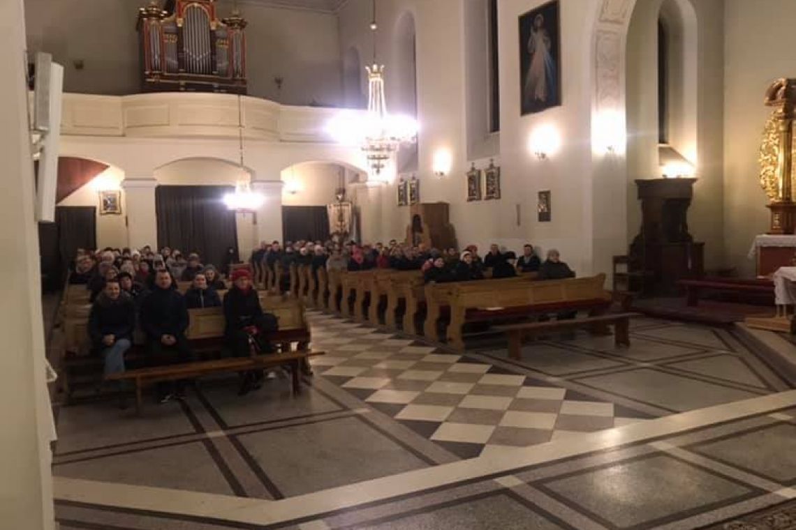 Pierwsze spotkanie Seminarium Odnowy Wiary w Łukowej