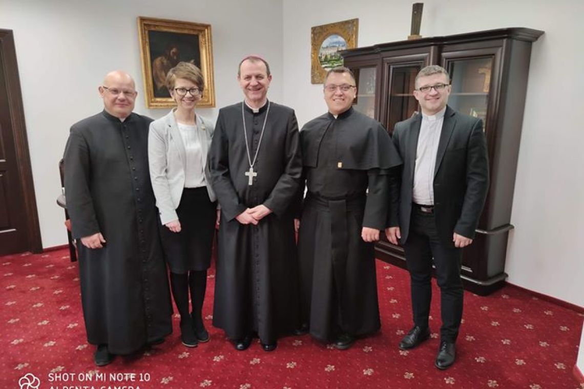 Spotkanie z biskupem Archidiecezji Białostockiej oraz Diecezji Ełckiej
